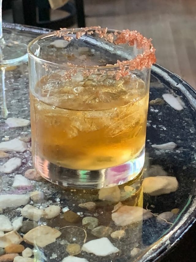 Snowy Old Fashioned.